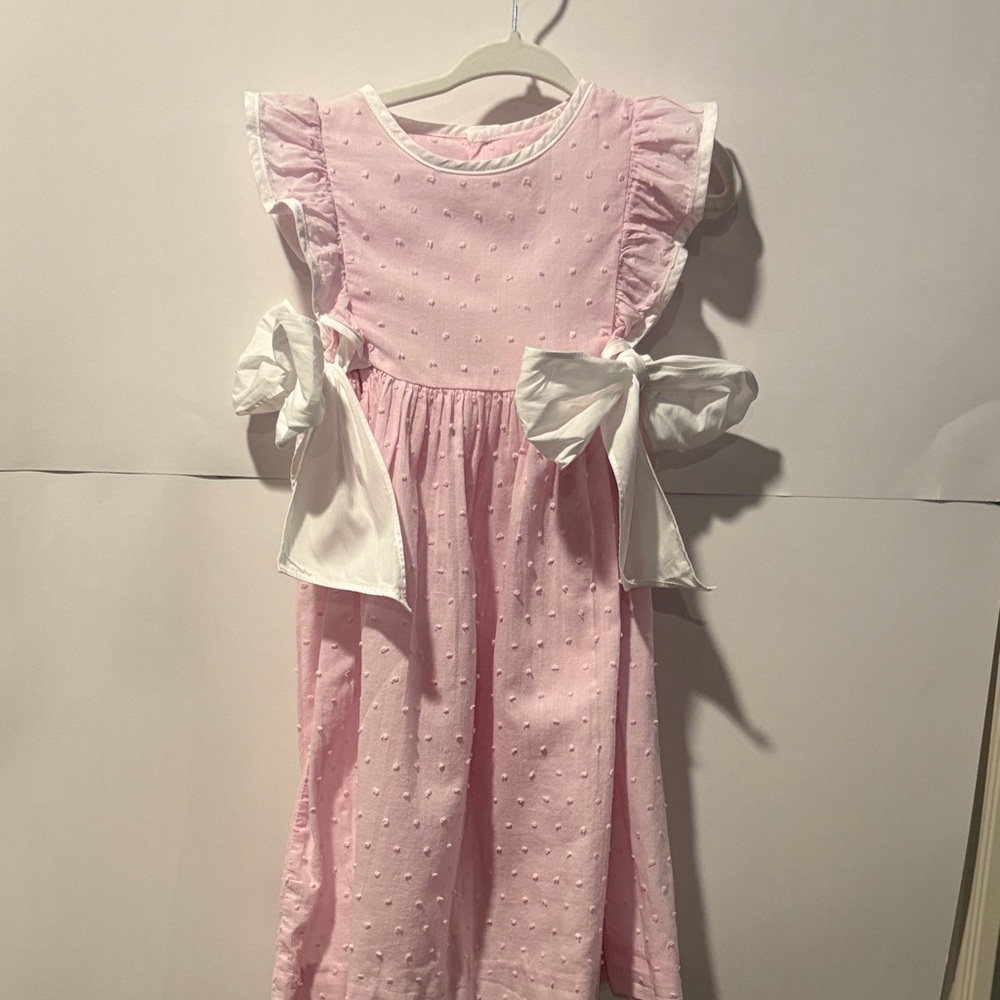 Sophie & Lucas Pink Dress with Bows